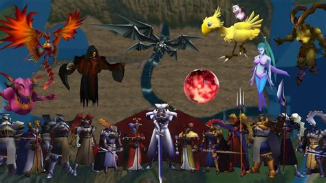 ff7 w summon|final fantasy 7 all summons.